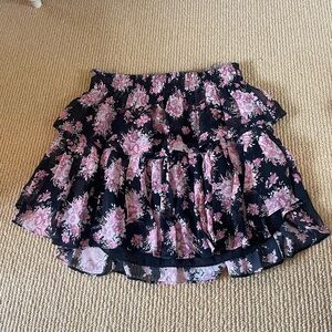 LoveShackFancy Ruffle Mini Skirt